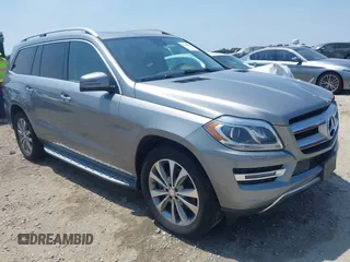 2014 Mercedes-Benz GL 450 z VIN 4JGDF7CEXEA331701, wystawiony jako IAAI lot #42140946 z przebiegiem 152 989 mil mil oraz . Historia ofert i sprzedaży dostępna na DreamBid. Obrazek 1.