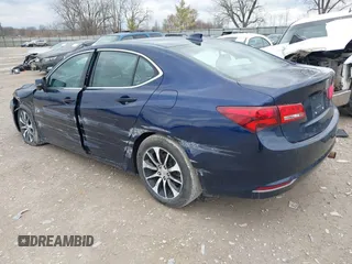 2017 Acura TLX w/Technology Pkg with VIN 19UUB1F51HA003548, listed as a IAAI auction lot 41843968 with 72,902 mi miles. Bid and sale history available at carsss.com. Image 3.