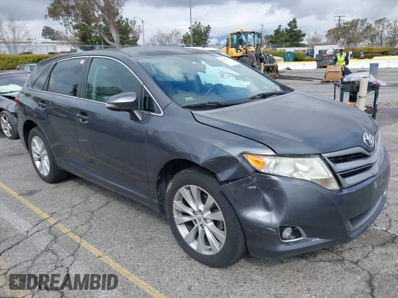 2013 Toyota Venza LE with VIN 4T3ZA3BB0DU071639, listed as a IAAI auction lot 41786133 with 129,492 mi miles. Bid and sale history available at carsss.com. Image 1.