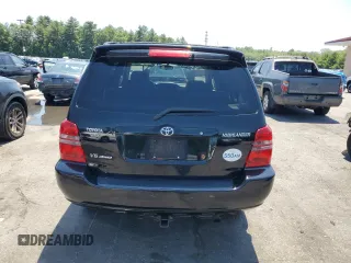 2001 Toyota Highlander z VIN JTEHF21A110026821, wystawiony jako Copart lot #61664155 z przebiegiem 165 772 mil mil oraz Czysty tytuł • Clean title. Historia ofert i sprzedaży dostępna na DreamBid. Obrazek 6.