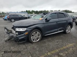 2020 Audi Q5 Premium Plus with VIN WA1BNAFY3L2036250, listed as a Copart auction lot 56338175 with Not provided miles and Salvage title. Bid and sale history available at DreamBid. Image 1.
