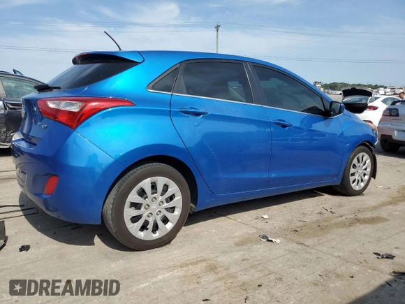 2017 Hyundai Elantra GT with VIN KMHD35LH5HU350005, listed as a Copart auction lot 66673444 with 154,521 mi miles and Salvage Title. Bid and sale history available at carsss.com. Image 3.