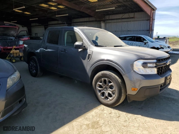 2024 Ford Maverick XLT with VIN 3FTTW8H32RRB56806, listed as a Copart auction lot 50414225 with 4,261 mi miles and Salvage Title. Bid and sale history available at carsss.com. Image 4.
