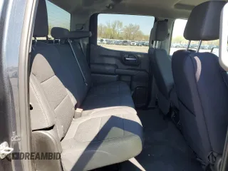 2020 Chevrolet Silverado 1500 Custom with VIN 3GCPWBEH9LG251137, listed as a Copart auction lot 48581374 with 53,304 mi miles and Salvage Title. Bid and sale history available at carsss.com. Image 10.