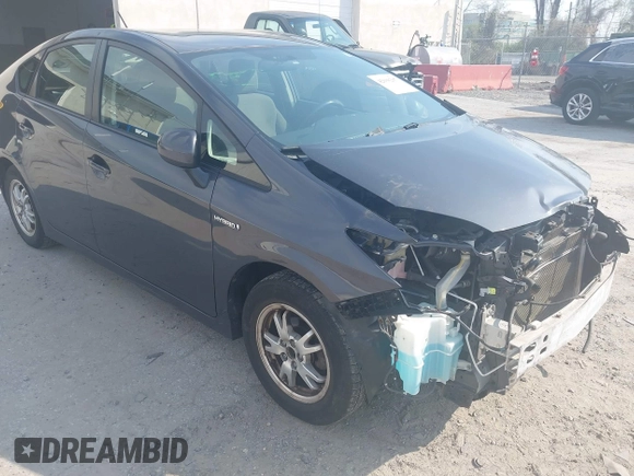 2011 Toyota Prius I with VIN JTDKN3DU4B1461126, listed as a IAAI auction lot 42038207 with 174,923 mi miles and . Bid and sale history available at DreamBid. Image 1.