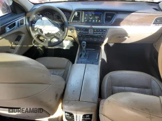 2016 Hyundai Genesis 3.8L with VIN KMHGN4JEXGU140315, listed as a Copart auction lot 47215835 with 117,486 mi miles and Salvage Title. Bid and sale history available at carsss.com. Image 8.