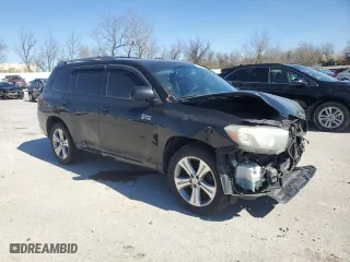 2009 Toyota Highlander Sport with VIN JTEES43A492133370, listed as a Copart auction lot 50579725 with 255,565 mi miles and Clean Title. Bid and sale history available at carsss.com. Image 4.