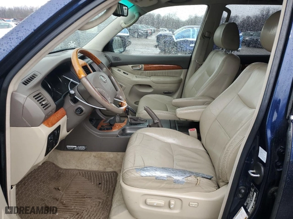 2007 Lexus GX 470 with VIN JTJBT20X670128310, listed as a Copart auction lot 52698535 with 204,884 mi miles and Clean Title. Bid and sale history available at carsss.com. Image 7.
