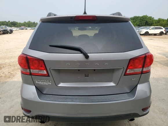 2017 Dodge Journey SXT with VIN 3C4PDCBG5HT599636, listed as a Copart auction lot 60121895 with 54,659 mi miles and Salvage title. Bid and sale history available at DreamBid. Image 6.