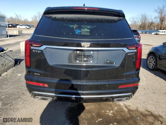 2023 Cadillac XT6 Luxury with VIN 1GYKPBR45PZ170389, listed as a Copart auction lot 80903903 with 5,615 mi miles. Bid and sale history available at carsss.com. Image 6.