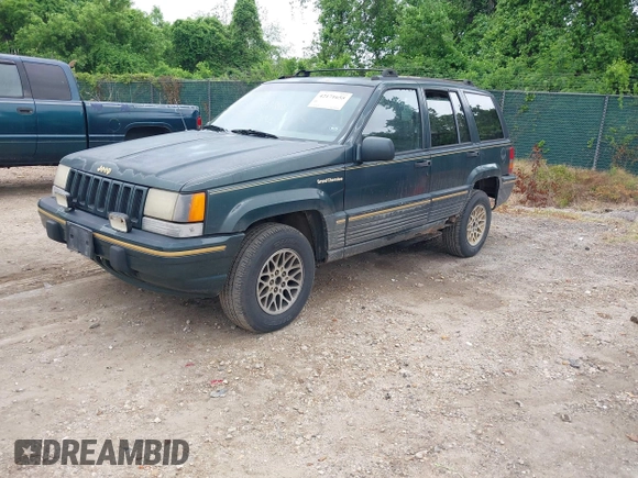 1993 Jeep Grand Cherokee Limited with VIN 1J4GZ78Y2PC540394, listed as a IAAI auction lot 42171655 with 94,417 mi miles and . Bid and sale history available at DreamBid. Image 2.