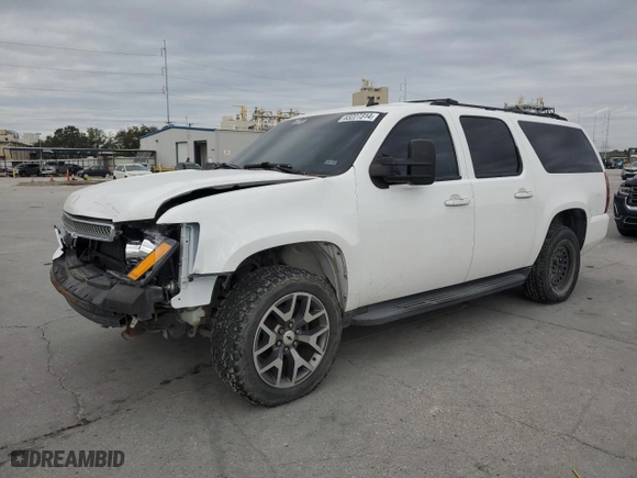 2012 Chevrolet Suburban LT with VIN 1GNSCJE08CR251841, listed as a Copart auction lot 83227314 with 0 mi miles and Salvage Title. Bid and sale history available at carsss.com. Image 1.