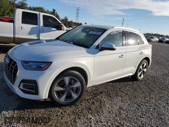 2022 Audi Q5 Premium Plus z VIN WA1BBAFY2N2085872, wystawiony jako Copart lot #74115654 z przebiegiem Nie podano mil oraz Szkoda całkowita • Salvage title. Historia ofert i sprzedaży dostępna na DreamBid. Obrazek 1.