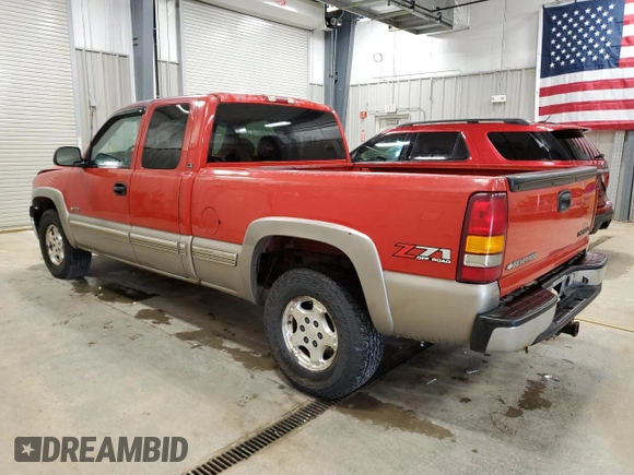 2001 Chevrolet Silverado 1500 LS with VIN 2GCEK19T011375069, listed as a Copart auction lot 52989245 with 187,811 mi miles and Clean Title. Bid and sale history available at DreamBid. Image 2.