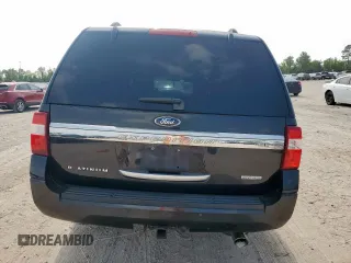 2015 Ford Expedition Max Platinum with VIN 1FMJK1LT5FEF24973, listed as a Copart auction lot 57998415 with 252,476 mi miles and Salvage title. Bid and sale history available at DreamBid. Image 6.
