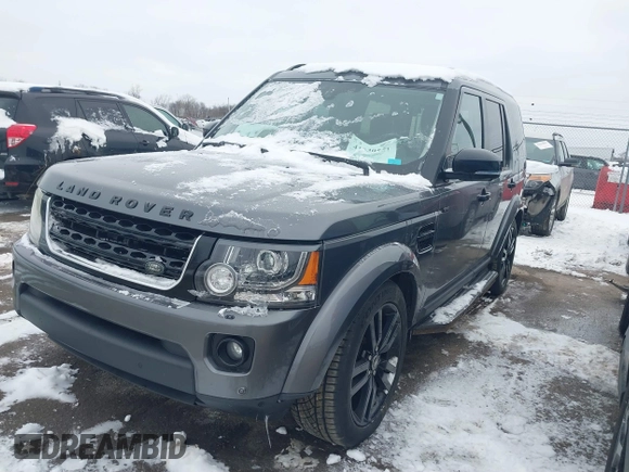 2016 Land Rover LR4 HSE with VIN SALAG2V61GA796537, listed as a IAAI auction lot 41630551 with 149,492 mi miles and . Bid and sale history available at DreamBid. Image 6.