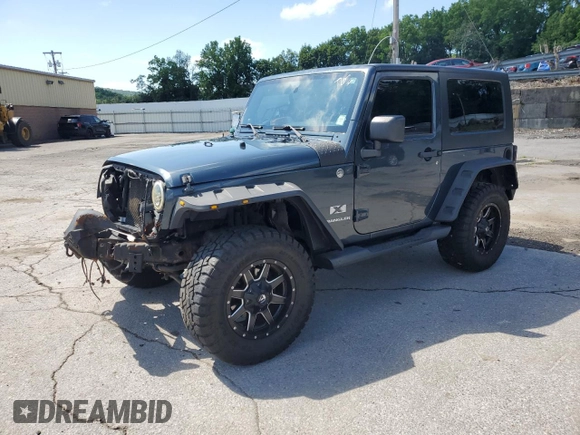 2007 Jeep Wrangler X with VIN 1J4FA24117L170294, listed as a Copart auction lot 64806715 with 132,130 mi miles and Salvage title. Bid and sale history available at DreamBid. Image 1.