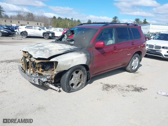 2007 Toyota Highlander w/3rd Row with VIN JTEEP21A170228132, listed as a IAAI auction lot 41900827 with 257,410 mi miles. Bid and sale history available at carsss.com. Image 16.