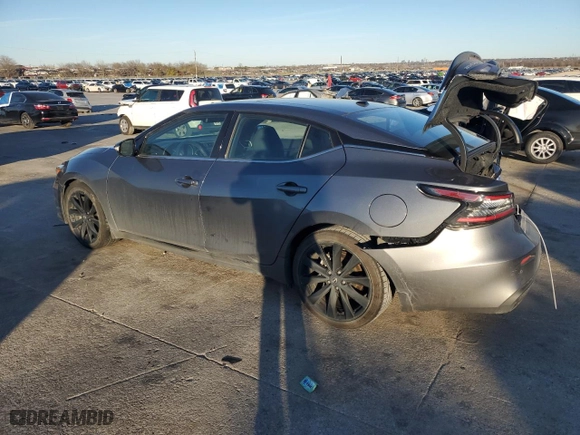 2023 Nissan Maxima SR with VIN 1N4AA6EV6PC513972, listed as a Copart auction lot 86695044 with 27,174 mi miles and Salvage Title. Bid and sale history available at carsss.com. Image 2.
