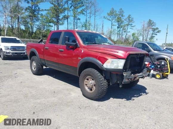 2010 Dodge 2500 Power Wagon with VIN 3D7TT2CT3AG146109, listed as a IAAI auction lot 41815883 with 75,419 mi miles and . Bid and sale history available at DreamBid. Image 1.