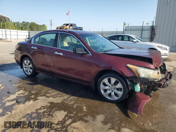 2008 Honda Accord EX-L z VIN 1HGCP36838A041687, wystawiony jako Copart lot #52078095 z przebiegiem 190 102 mil mil oraz Szkoda całkowita • Salvage title. Historia ofert i sprzedaży dostępna na DreamBid. Obrazek 4.