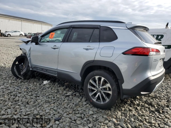 2023 Toyota Corolla Cross XLE with VIN 7MUDAABG6PV078570, listed as a Copart auction lot 65246535 with 21,928 mi miles and Salvage title. Bid and sale history available at DreamBid. Image 2.