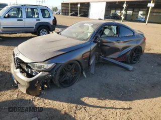 2016 BMW M4 with VIN WBS3R9C51GK336746, listed as a Copart auction lot 37177364 with 55,878 mi miles. Bid and sale history available at carsss.com. Image 1.