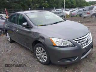 2015 Nissan Sentra SV with VIN 3N1AB7AP1FY270293, listed as a IAAI auction lot 39718212 with 91,586 mi miles and . Bid and sale history available at DreamBid. Image 1.