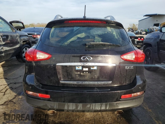 2012 Infiniti EX Journey with VIN JN1AJ0HR7CM452676, listed as a Copart auction lot 77677864 with 65,137 mi miles and Salvage Title. Bid and sale history available at DreamBid. Image 6.
