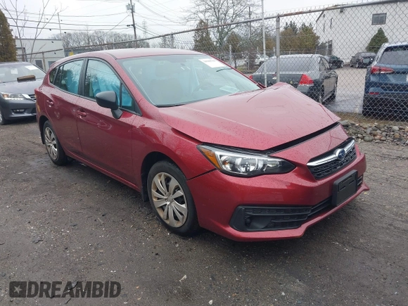 2022 Subaru Impreza z VIN 4S3GTAB63N3728561, wystawiony jako IAAI lot #38580780 z przebiegiem 6320 mil mil oraz . Historia ofert i sprzedaży dostępna na DreamBid. Obrazek 1.
