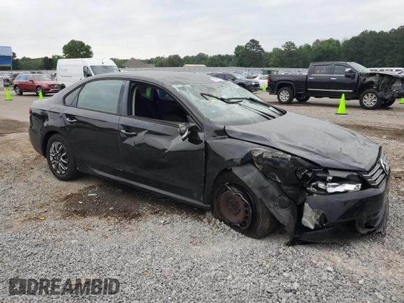 2014 Volkswagen Passat S with VIN 1VWAS7A33EC107871, listed as a Copart auction lot 57851445 with 138,829 mi miles and Salvage title. Bid and sale history available at DreamBid. Image 4.