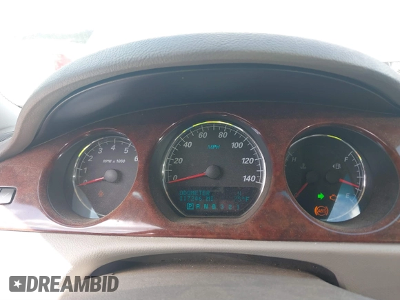 2008 Buick Lucerne CXL with VIN 1G4HD57278U146472, listed as a IAAI auction lot 41787332 with 117,246 mi miles and . Bid and sale history available at DreamBid. Image 7.