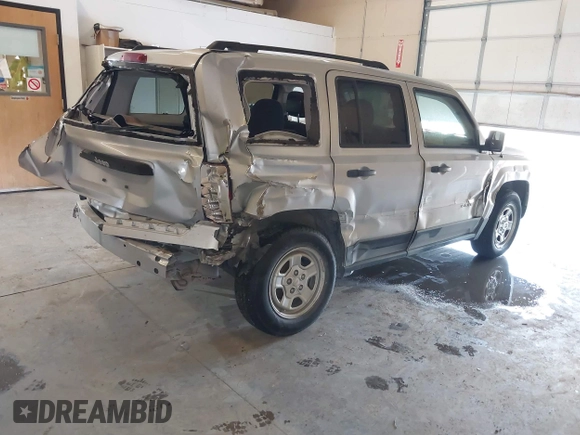 2011 Jeep Patriot Sport with VIN 1J4NT1GA1BD216236, listed as a IAAI auction lot 41318655 with 34,263 mi miles and . Bid and sale history available at carsss.com. Image 4.