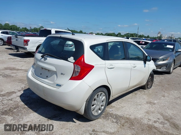 2014 Nissan Note S Plus with VIN 3N1CE2CP6EL435914, listed as a IAAI auction lot 42431462 with 110,063 mi miles and . Bid and sale history available at DreamBid. Image 4.