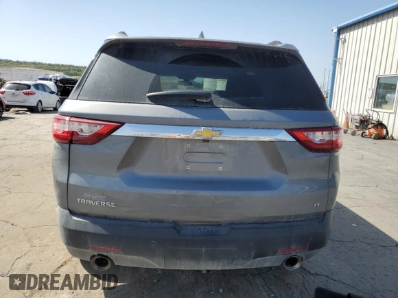 2020 Chevrolet Traverse LT Cloth with VIN 1GNERGKW8LJ282450, listed as a Copart auction lot 73414484 with 56,264 mi miles and Salvage title. Bid and sale history available at DreamBid. Image 6.
