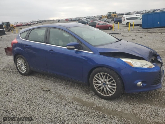 2012 Ford Focus SEL with VIN 1FAHP3M22CL225721, listed as a Copart auction lot 45088785 with 141,663 mi miles and Salvage Title. Bid and sale history available at carsss.com. Image 4.