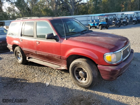 1998 Mercury Mountaineer with VIN 4M2ZU55P3WUJ22118, listed as a Copart auction lot 86547134 with 265,013 mi miles and Salvage Title. Bid and sale history available at carsss.com. Image 4.