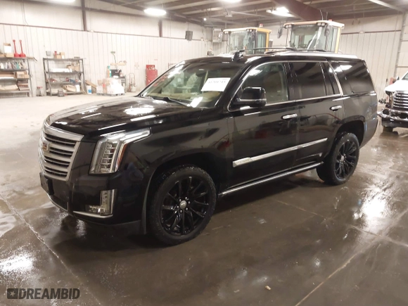 2015 Cadillac Escalade Platinum with VIN 1GYS4PKJ9FR745825, listed as a IAAI auction lot 41201715 with 133,363 mi miles. Bid and sale history available at carsss.com. Image 18.