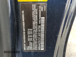 2018 BMW 4 Series 440i z VIN WBA4Z5C57JEE16756, wystawiony jako Copart lot #54753625 z przebiegiem 43 866 mil mil oraz Szkoda całkowita • Salvage title. Historia ofert i sprzedaży dostępna na DreamBid. Obrazek 12.