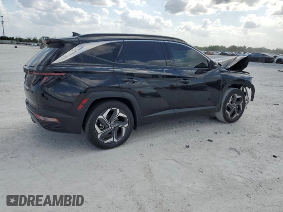 2024 Hyundai Tucson Limited z VIN 5NMJE3DE7RH408666, wystawiony jako Copart lot #51071485 z przebiegiem 5 743 mil mil oraz Nie do naprawy • Non repairable. Historia ofert i sprzedaży dostępna na DreamBid. Obrazek 3.