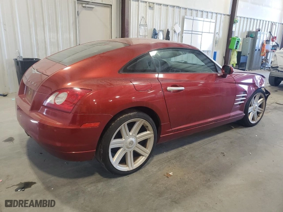 2005 Chrysler Crossfire Limited with VIN 1C3AN69L05X029359, listed as a Copart auction lot 46676055 with 156,746 mi miles and Salvage Title. Bid and sale history available at carsss.com. Image 3.