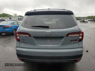 2022 Honda Pilot TrailSport z VIN 5FNYF6H81NB020409, wystawiony jako Copart lot #56401885 z przebiegiem 28 744 mil mil oraz Szkoda całkowita • Salvage title. Historia ofert i sprzedaży dostępna na DreamBid. Obrazek 6.