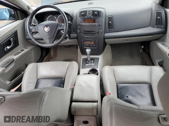 2007 Cadillac CTS with VIN 1G6DM57T470105320, listed as a Copart auction lot 73967314 with 73,551 mi miles and Salvage Title. Bid and sale history available at carsss.com. Image 8.
