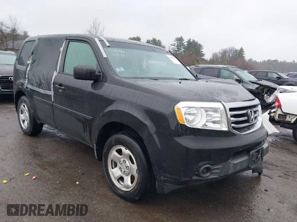 2012 Honda Pilot LX with VIN 5FNYF4H27CB038765, listed as a IAAI auction lot 41963157 with 209,965 mi miles and . Bid and sale history available at carsss.com. Image 1.