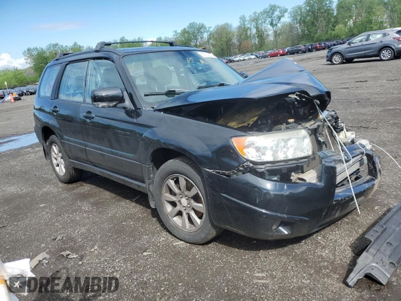 2007 Subaru Forester X with VIN JF1SG65627H725217, listed as a Copart auction lot 55703225 with Not provided miles and Salvage title. Bid and sale history available at DreamBid. Image 4.