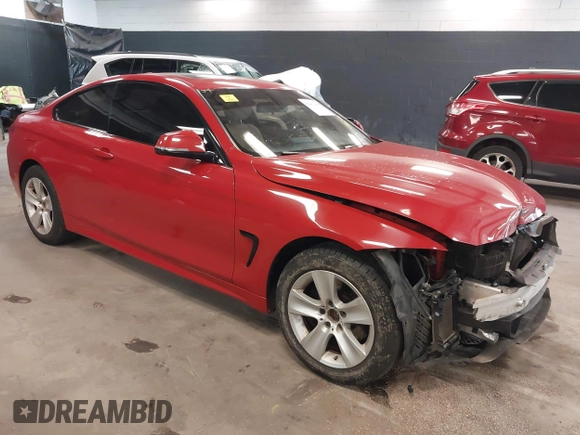 2015 BMW 4 Series 428i xDrive with VIN WBA3N5C50FK197930, listed as a IAAI auction lot 42063189 with 90,206 mi miles and . Bid and sale history available at DreamBid. Image 1.