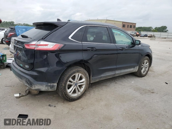 2020 Ford Edge SEL with VIN 2FMPK4J97LBA71093, listed as a Copart auction lot 59440765 with 71,006 mi miles and Salvage title. Bid and sale history available at DreamBid. Image 3.
