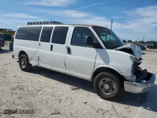 2012 Chevrolet Express Passenger 1LT with VIN 1GAZG1FG4C1122994, listed as a Copart auction lot 85922924 with 171,161 mi miles and Salvage Title. Bid and sale history available at carsss.com. Image 4.