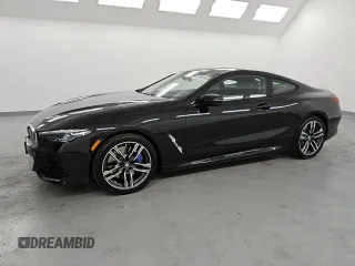2025 BMW 8 Series 840i with VIN WBAAE4C07SCS11297, listed as a Copart auction lot 52829295 with 22,473 mi miles and Clean Title. Bid and sale history available at carsss.com. Image 1.