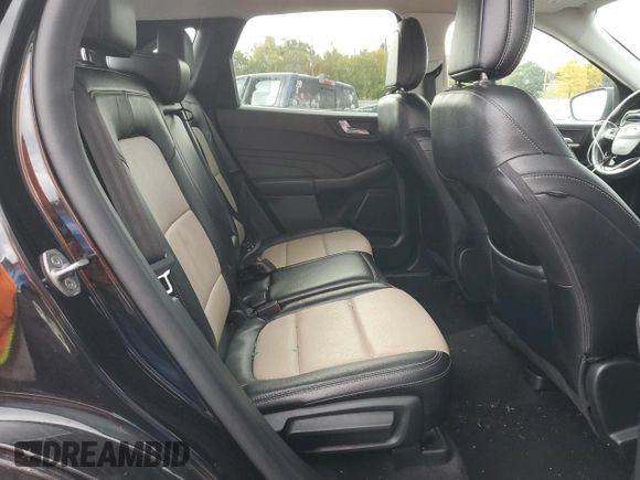 2021 Ford Escape Titanium with VIN 1FMCU9J98MUA73257, listed as a Copart auction lot 74838394 with 41,294 mi miles and Salvage Title. Bid and sale history available at carsss.com. Image 10.